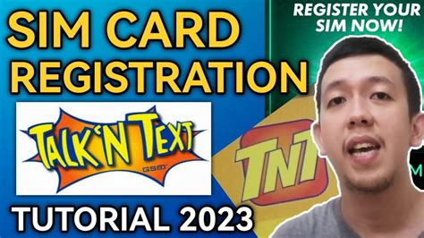 talk and text sim registration